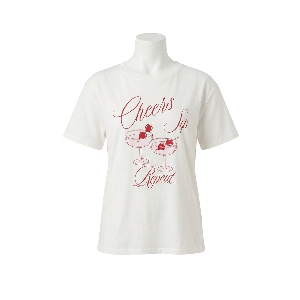 NEW Z SUPPLY cheers boyfriend tee in sea salt